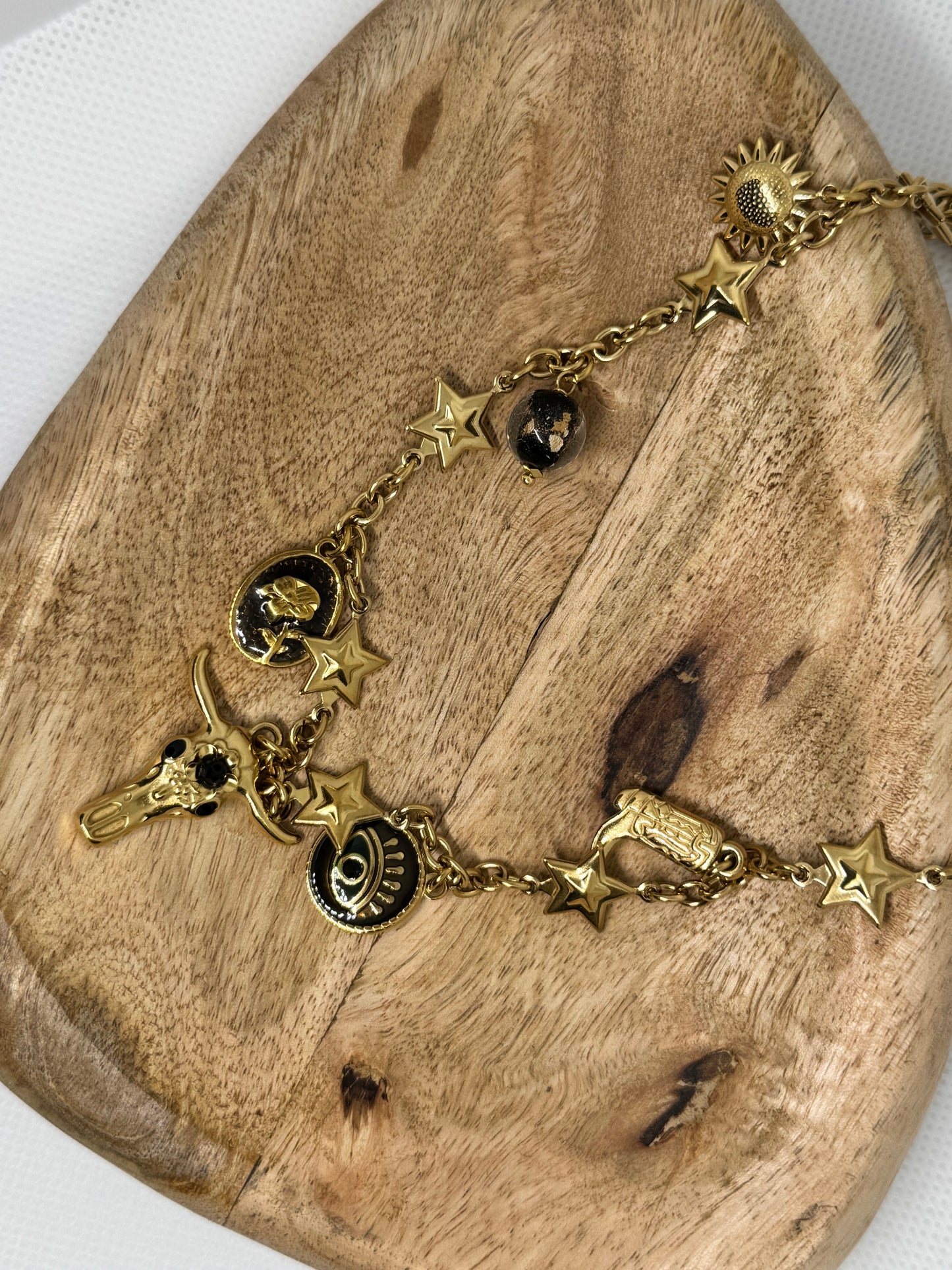 Collier cowboy en acier inoxydable