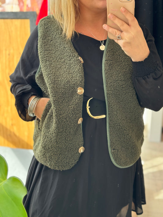 Gilet sans manches – Taille unique 34-46