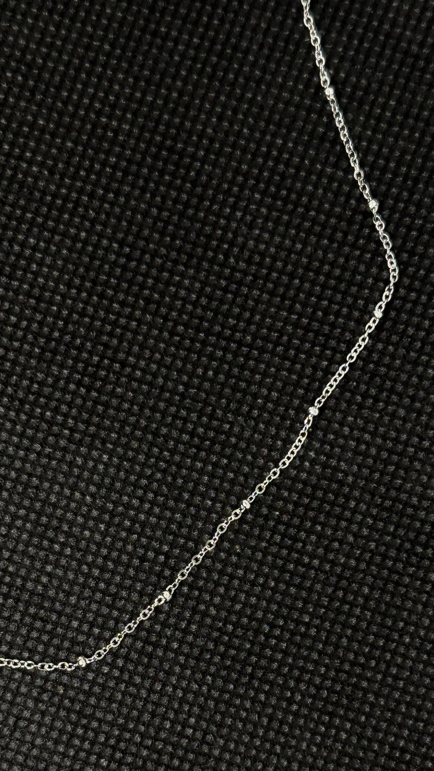 Chaîne en acier inoxydable doré ou argenté – 2 tailles disponibles