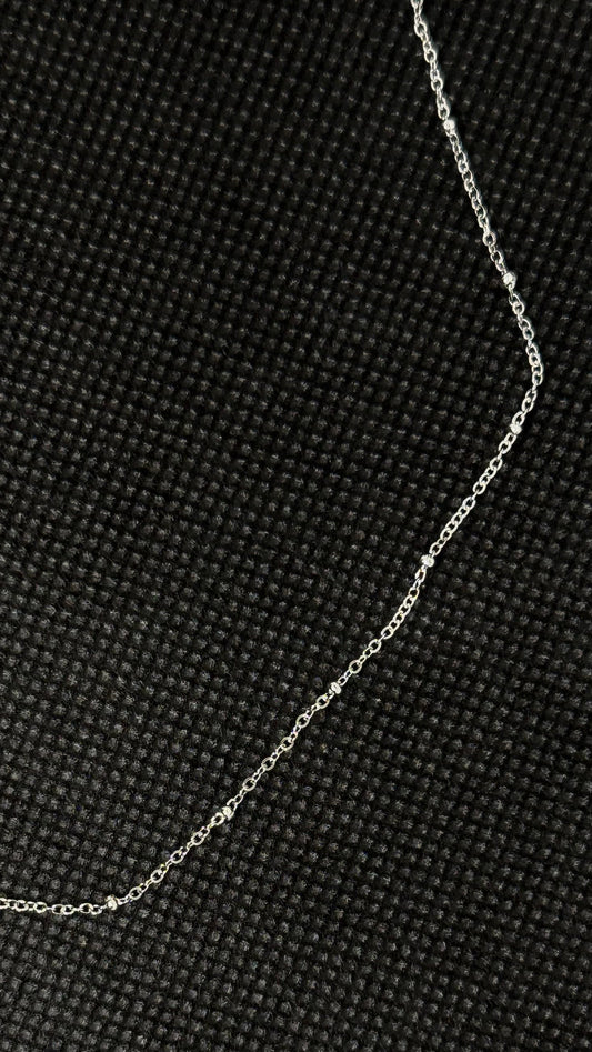 Chaîne en acier inoxydable doré ou argenté – 2 tailles disponibles