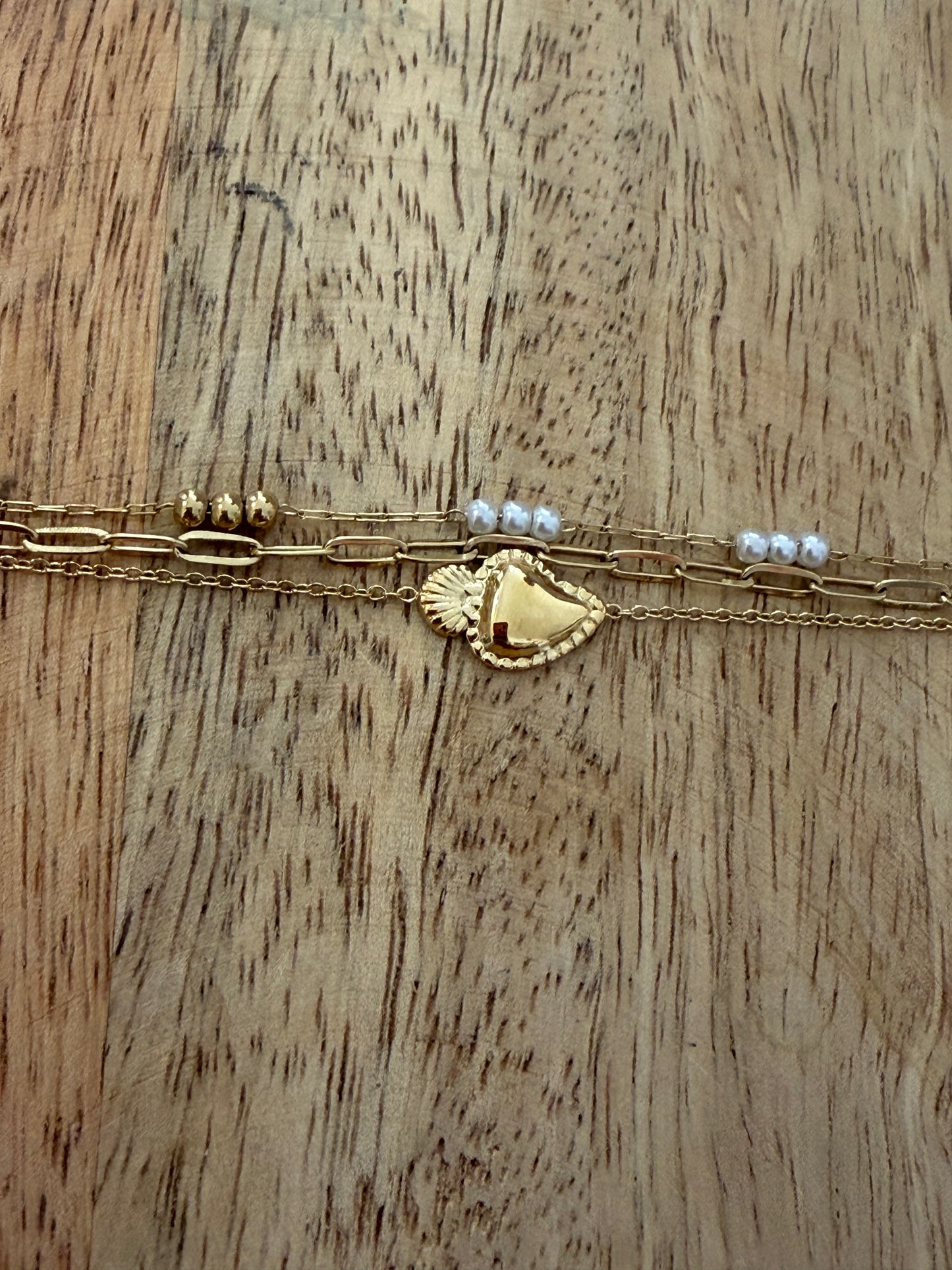 Bracelet fin doré (12 modèles)