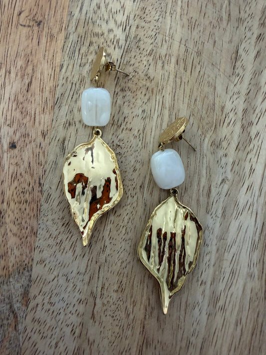 Boucle d'oreille pendantes (2 couleurs)