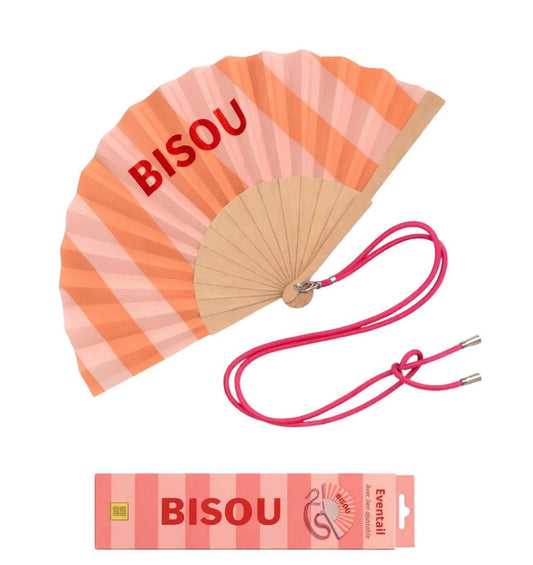 Eventail "Bisou"