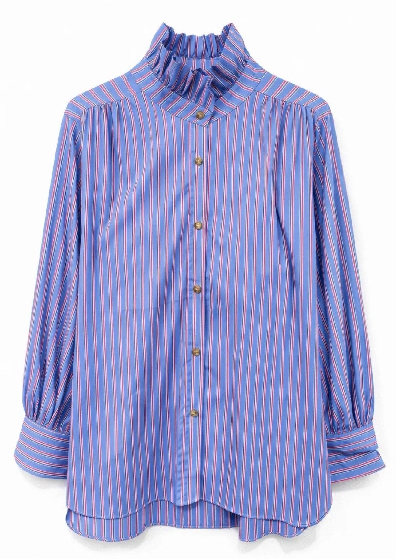 Chemise à rayures bleu - Du S au XXL