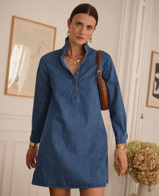 Robe en Denim - Du S au XXL
