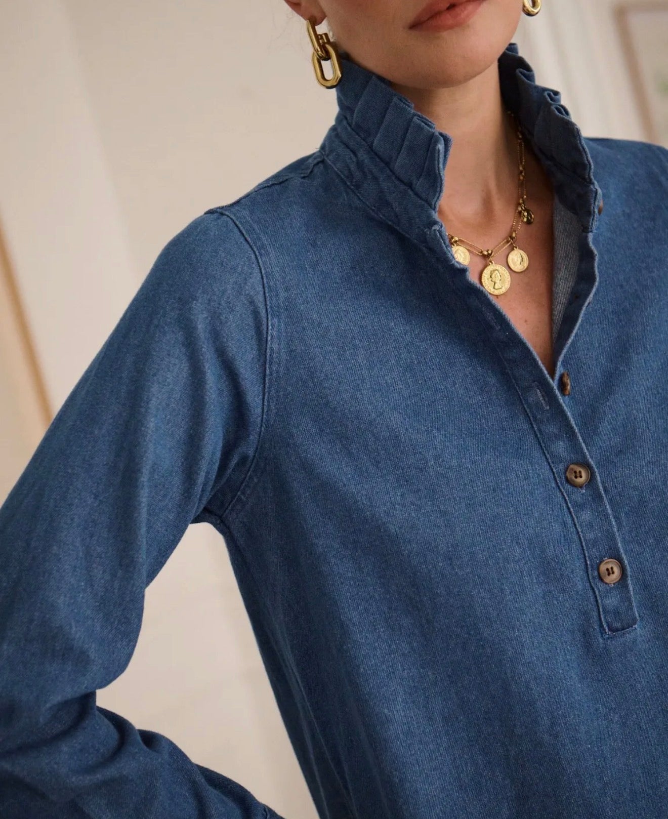 Robe en Denim - Du S au XXL