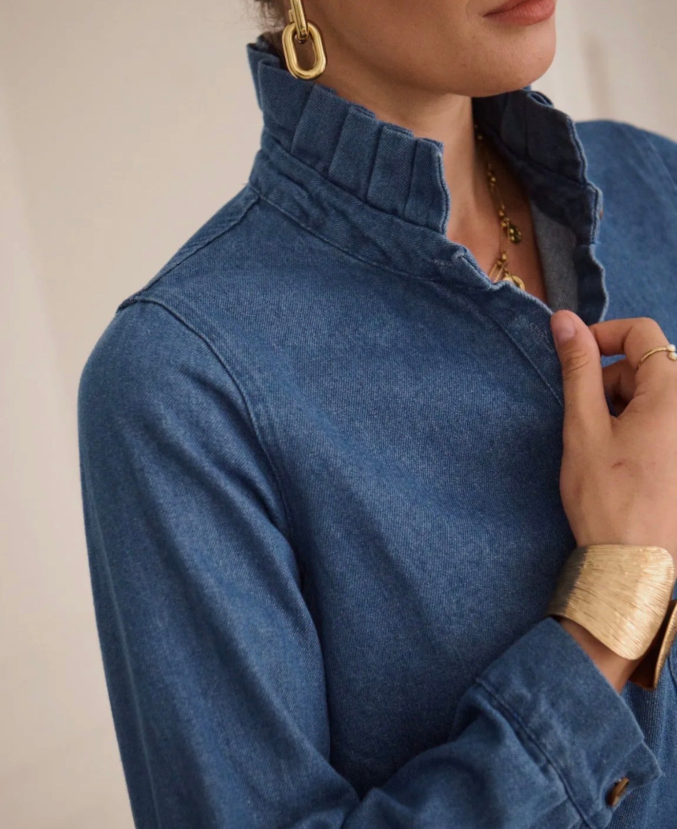 Robe en Denim - Du S au XXL