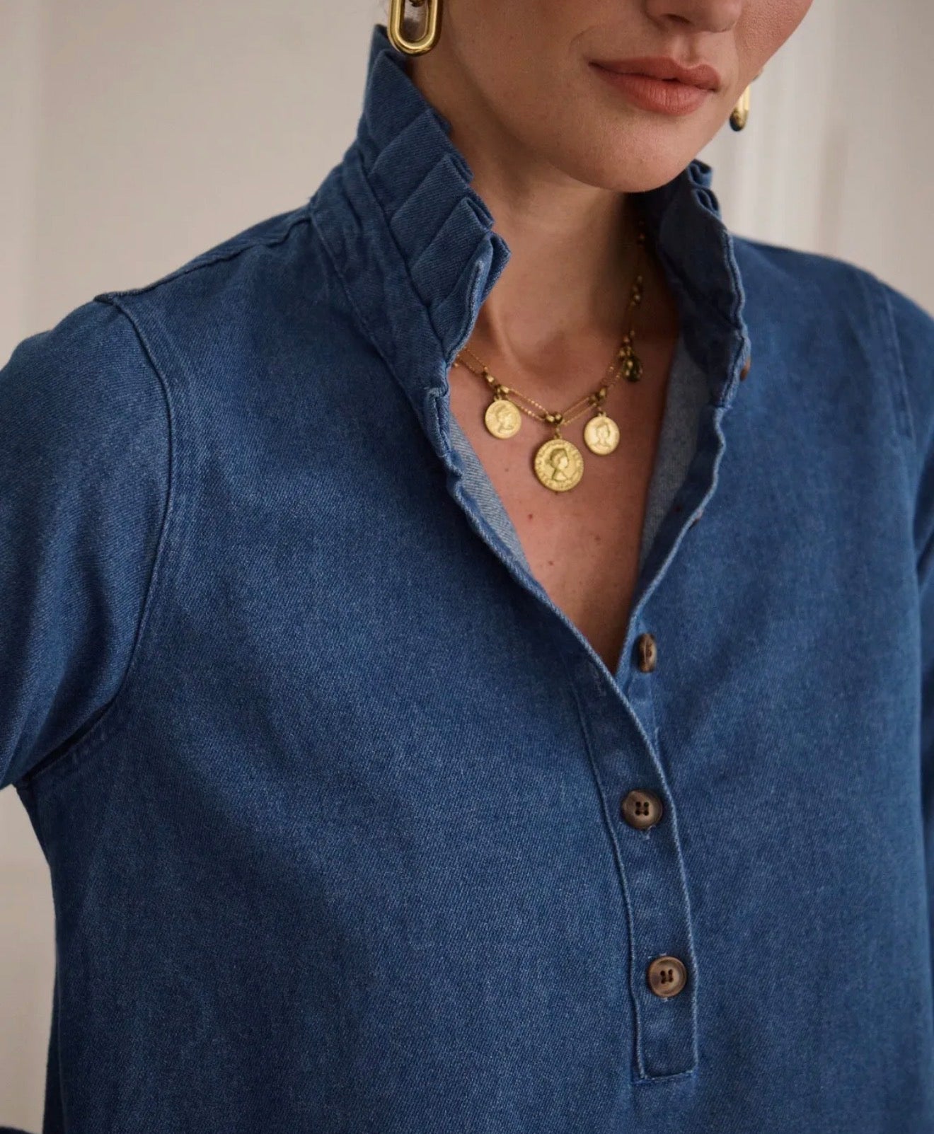 Robe en Denim - Du S au XXL