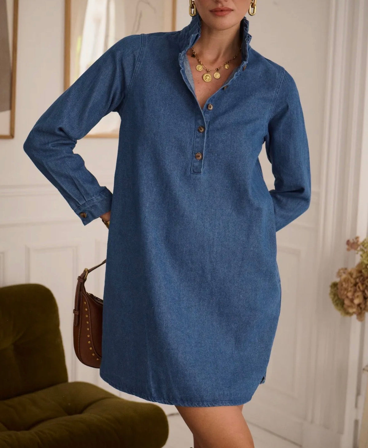 Robe en Denim - Du S au XXL