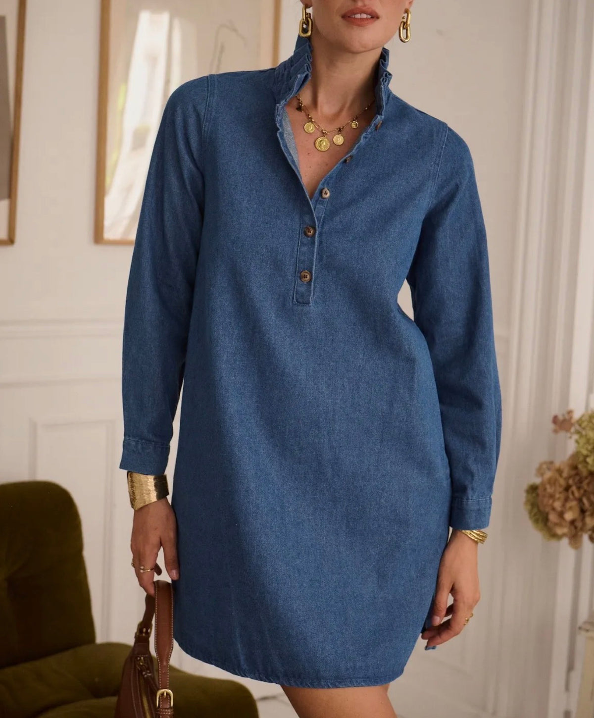 Robe en Denim - Du S au XXL