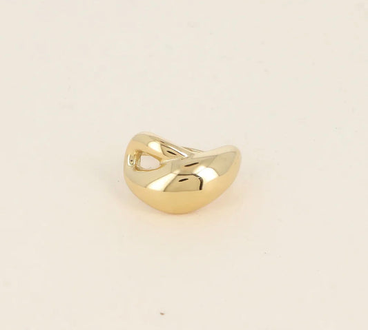 Bague formes bombées (2 couleurs)