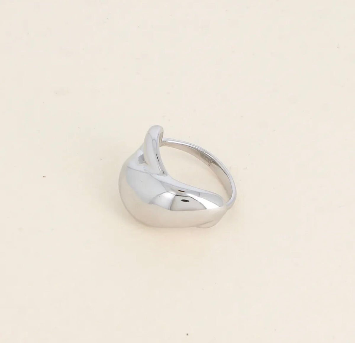Bague formes bombées (2 couleurs)