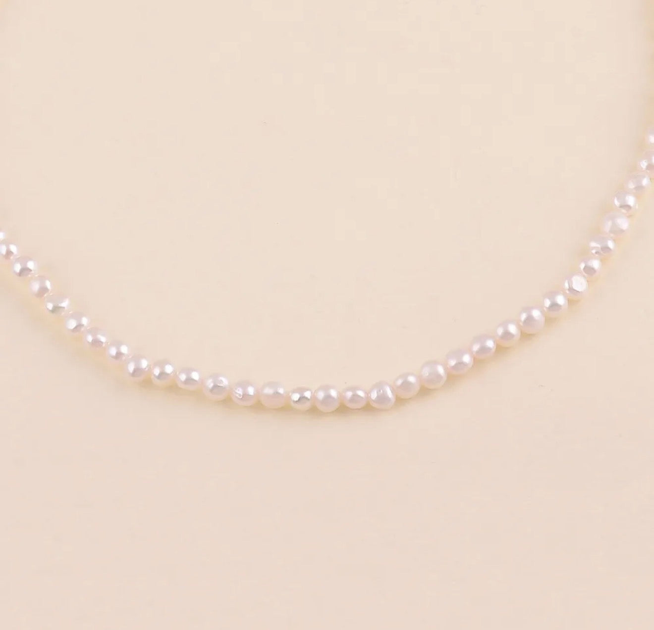 Collier perles d'eau douce