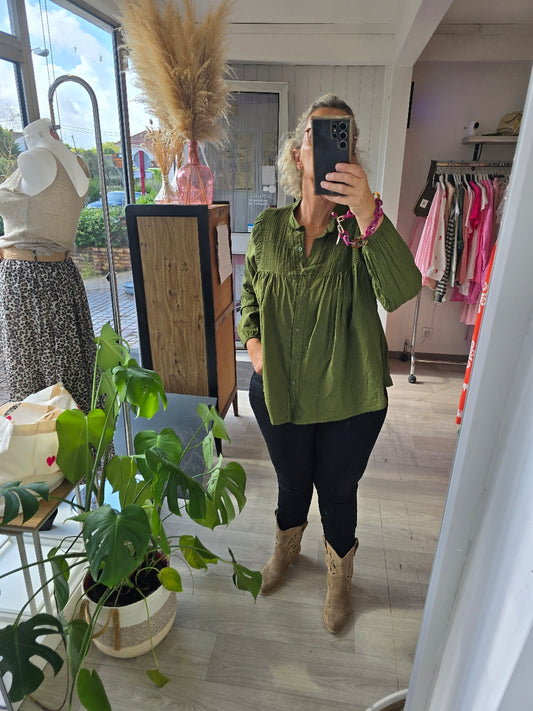 Blouse fluide