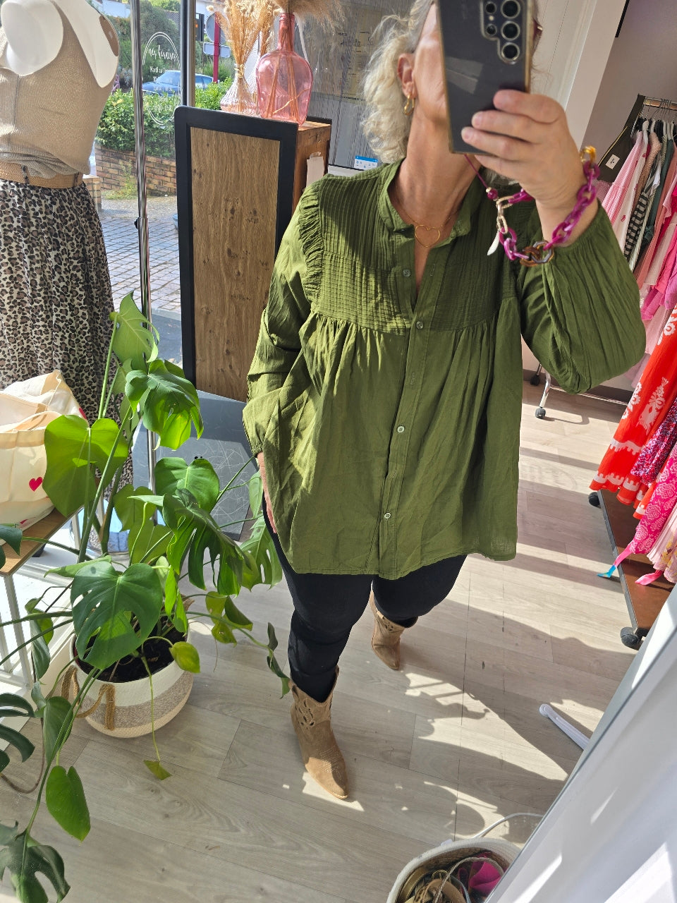 Blouse fluide