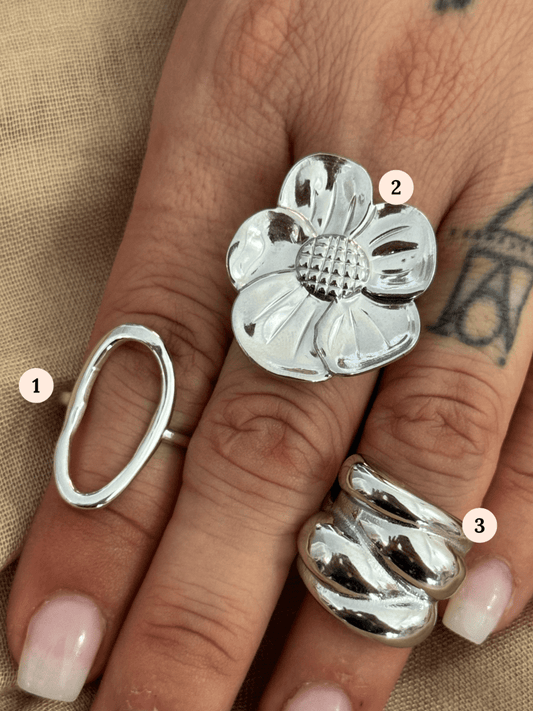 Bague réglable en acier inoxydable – Élégante, durable et tendance - C MON DRESSING