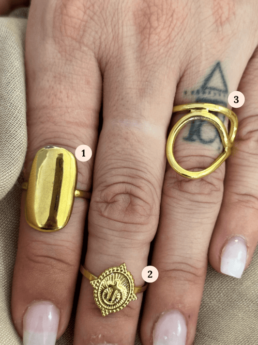 Bague réglable en acier inoxydable – Élégante, durable et tendance - C MON DRESSING