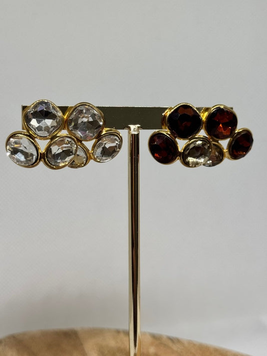 Boucles d’oreilles en acier inoxydable (4 couleurs) - C MON DRESSING