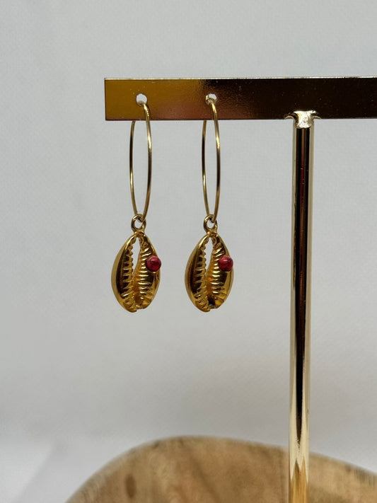 Boucles d’oreilles en acier inoxydable corie - C MON DRESSING