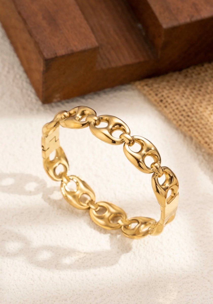 Bracelet chaîne ovale - C MON DRESSING