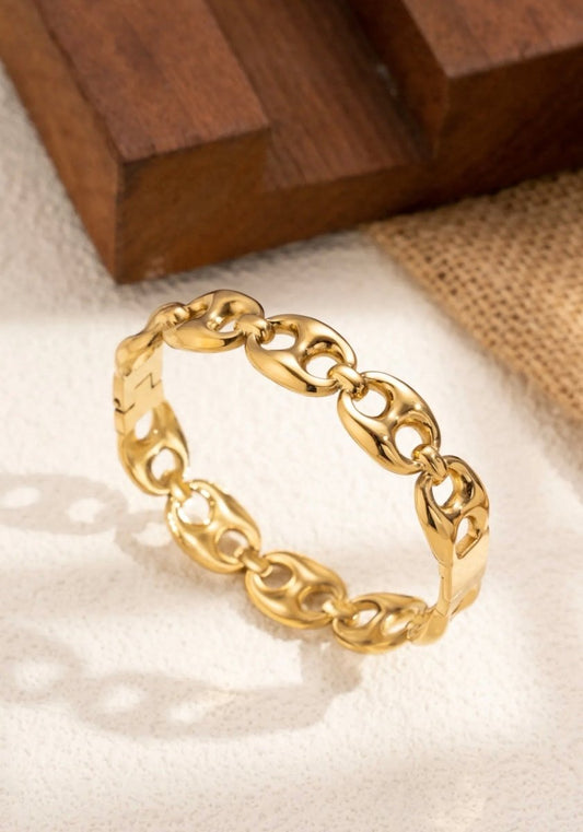 Bracelet chaîne ovale - C MON DRESSING