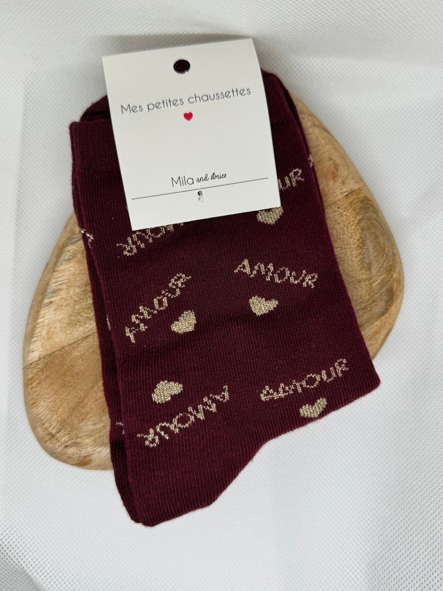 Chaussettes à paillettes - TU 36/40 (3 couleurs) - C MON DRESSING