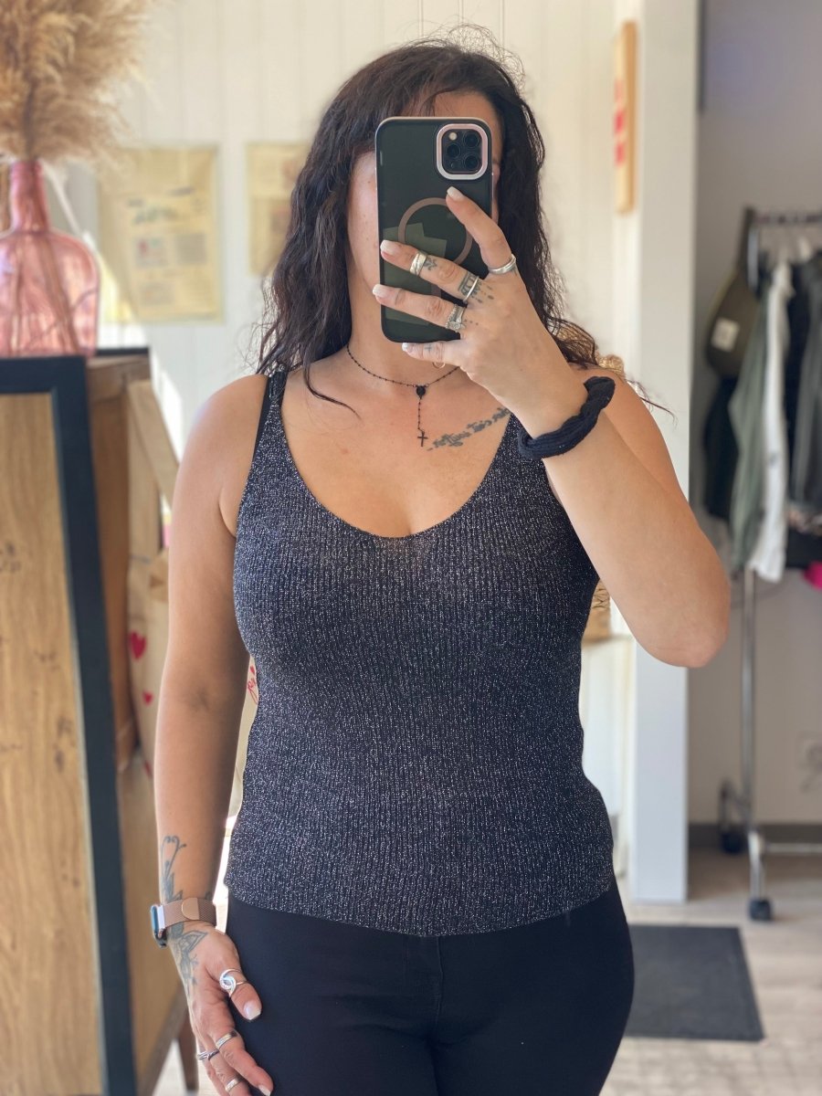 Débardeur paillettes (4 couleurs) - C MON DRESSING