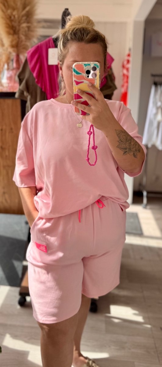 Ensemble Rose – Tee - shirt + Short TU 42 - 50 - C MON DRESSING