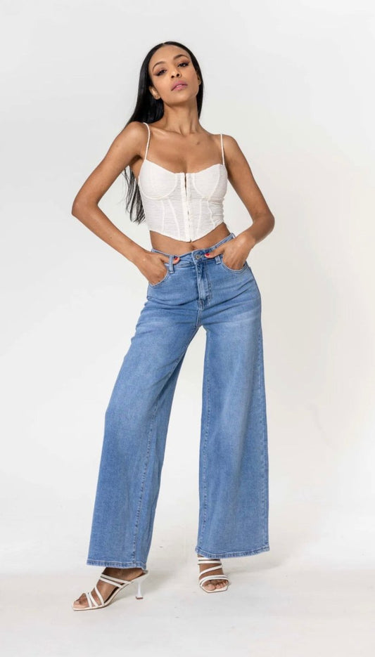 Jean super wide Nina Carter – Du XS au 2XL - C MON DRESSING