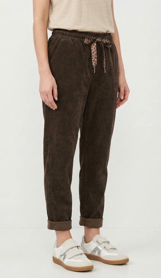 Jogging en velours côtelé – Taille Unique 36 au 44 (2 couleurs) - C MON DRESSING