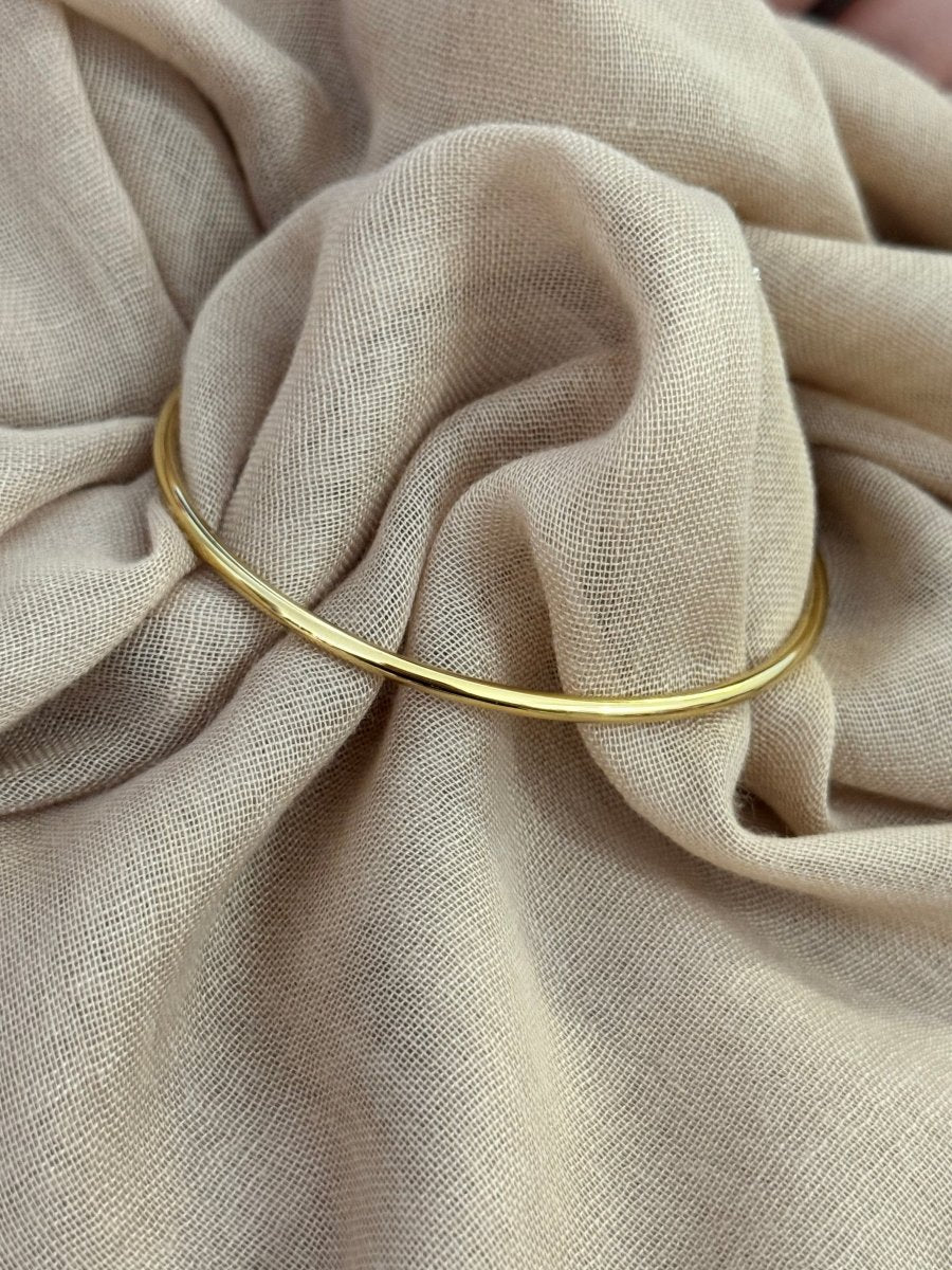 Jonc en acier inoxydable – Simple et élégant - C MON DRESSING