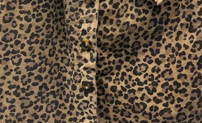 Jupe courte velours léopard – Taille unique 36 - 46 (2 couleurs) - C MON DRESSING