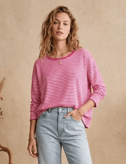 Marinière fuchsia – Taille unique 36 - 46 - C MON DRESSING