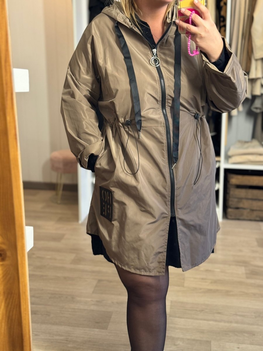 Parka cintrée – Taille unique 36 - 50 (2 couleurs) - C MON DRESSING