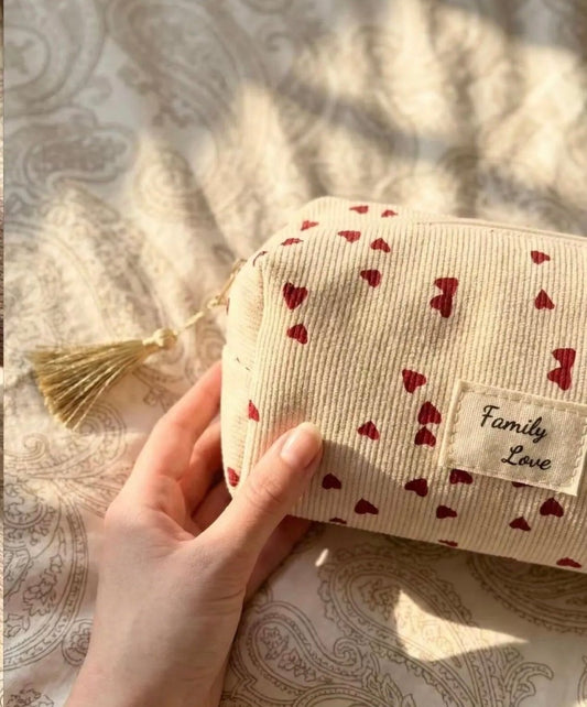 Pochette coeur "Family love" - 16x9x9 cm - C MON DRESSING