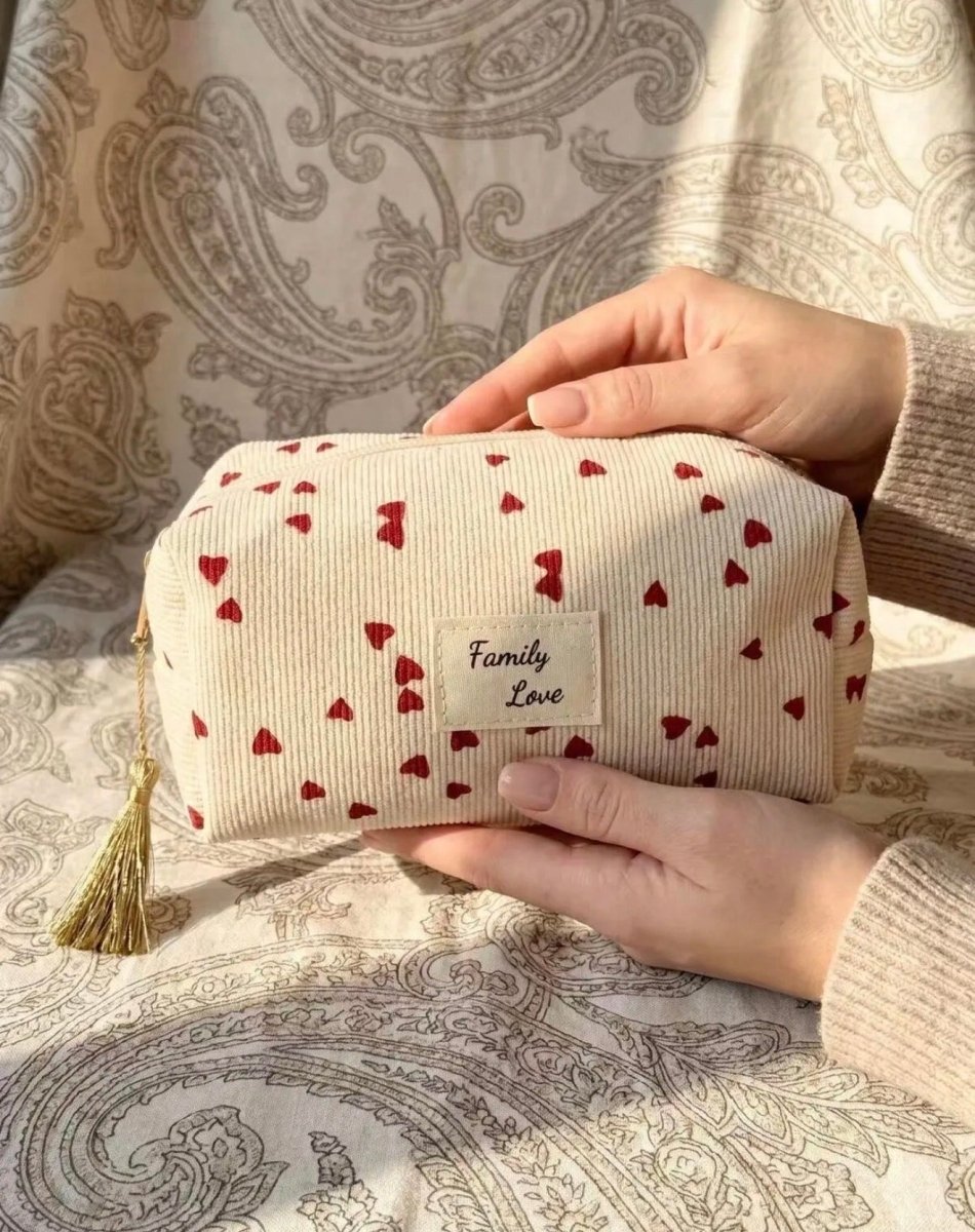 Pochette coeur "Family love" - 16x9x9 cm - C MON DRESSING