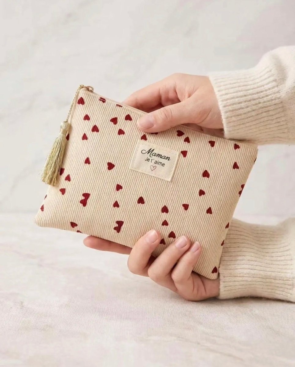 Pochette "Maman Je t'aime" - 14x20cm - C MON DRESSING