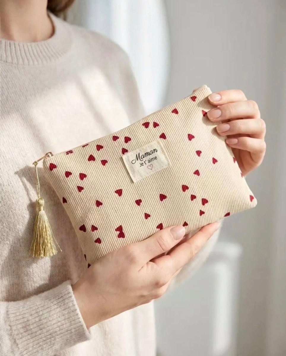 Pochette "Maman Je t'aime" - 14x20cm - C MON DRESSING
