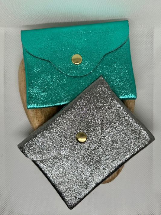 Porte - carte/monnaie à rabat nuage (2 couleurs) - C MON DRESSING