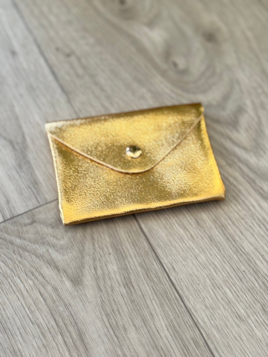 Porte - cartes doré 10x7,5 cm - C MON DRESSING