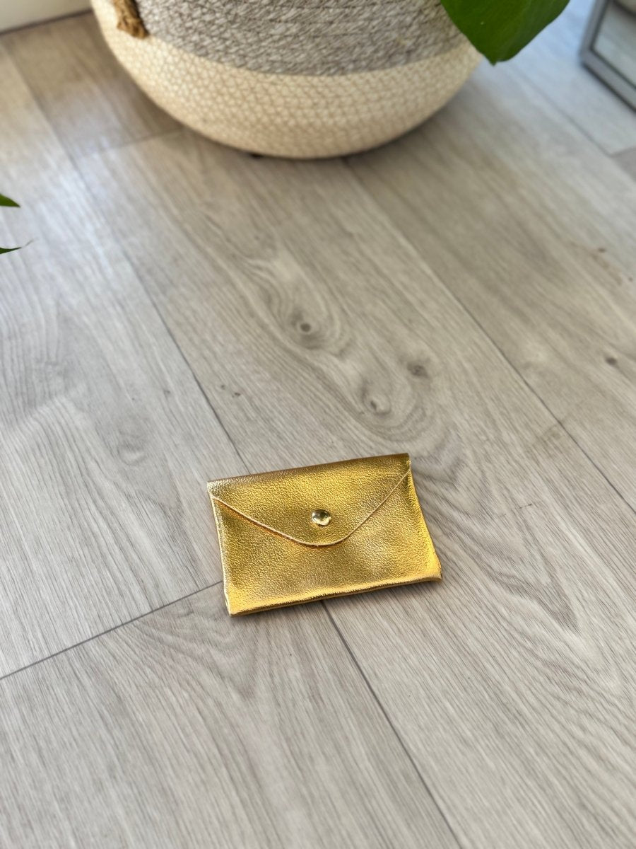 Porte - cartes doré 10x7,5 cm - C MON DRESSING