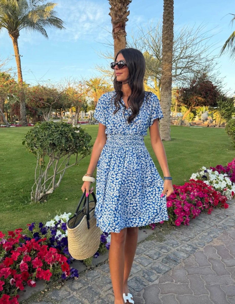 PRECOMMANDE - Robe courte magique - Taille unique 36 - 52 (4 couleurs) - C MON DRESSING