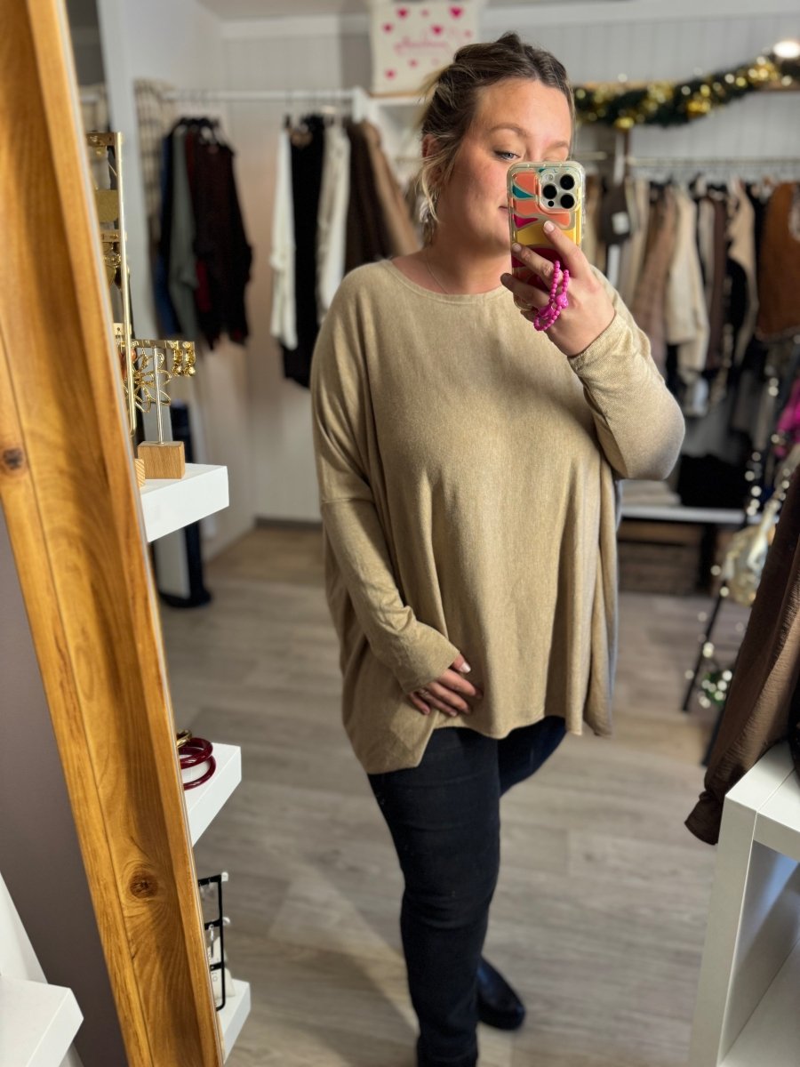 Pull fin uni - taille unique 34 - 50 (9 couleurs) - C MON DRESSING