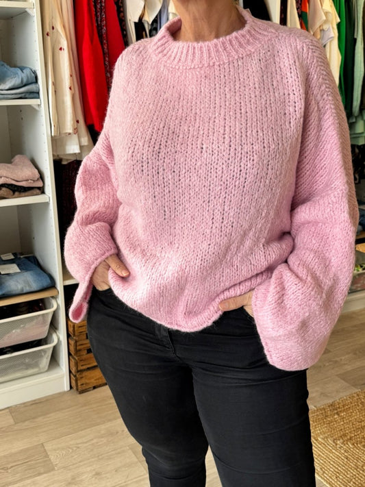 Pull rose bébé doux – taille unique 36 - 52 - C MON DRESSING