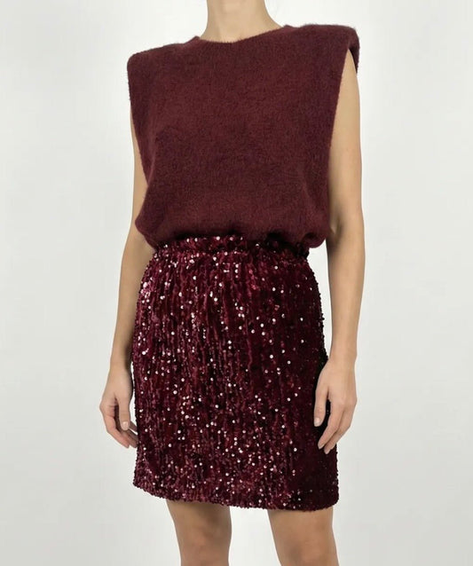 Pull sans manches en alpaga - Taille unique 36 - 46 (3 couleurs) - C MON DRESSING