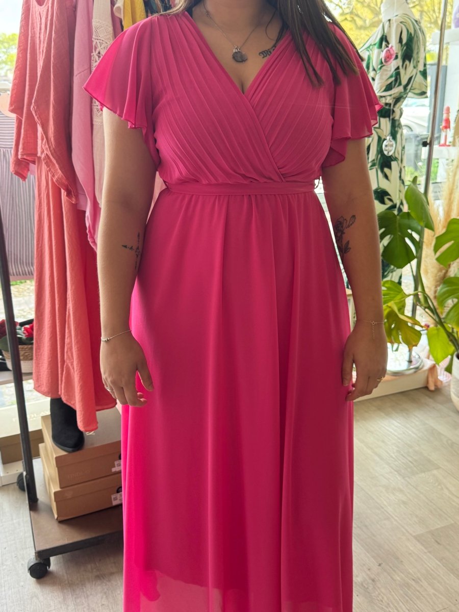 Robe fuchsia - Taille unique 36 - 44 - C MON DRESSING