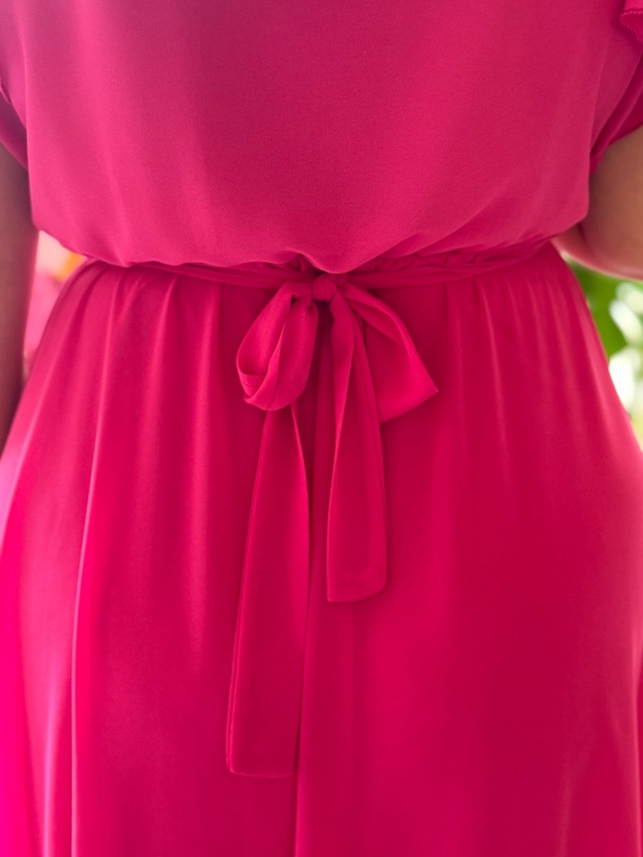 Robe fuchsia - Taille unique 36 - 44 - C MON DRESSING
