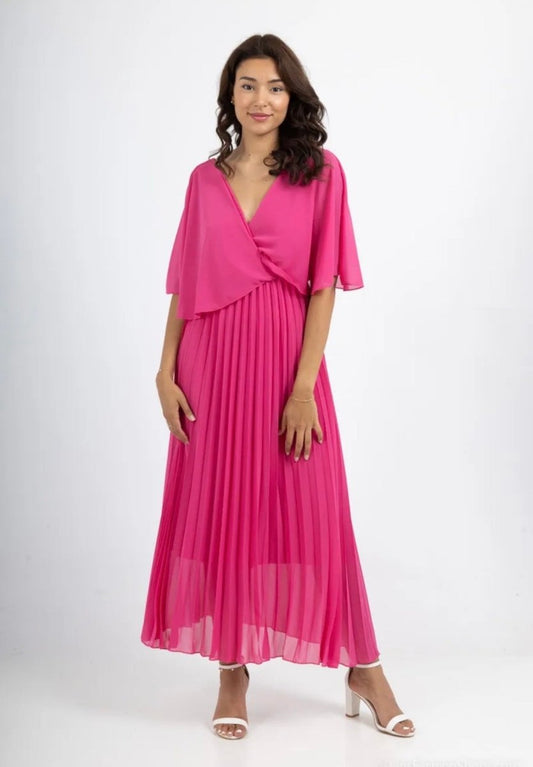 Robe fuchsia - Taille unique 36 - 44 - C MON DRESSING
