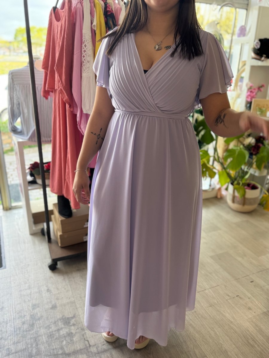 Robe lilas - Taille unique 36 - 44 - C MON DRESSING