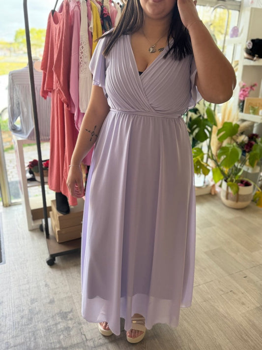 Robe lilas - Taille unique 36 - 44 - C MON DRESSING